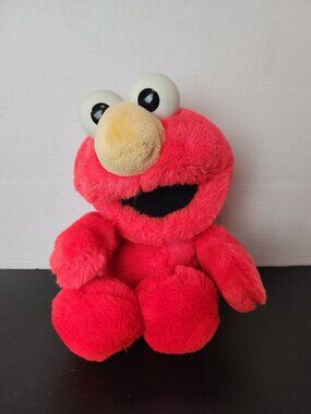 Vintage 1993 Sesame Street Elmo Plush Kid Dimension Hasbro Stuffed Plushie